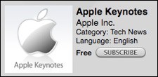 apple keynotes podcast