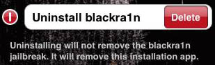 uninstall