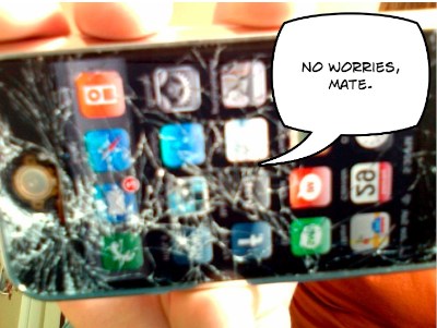 go to the iPhone 