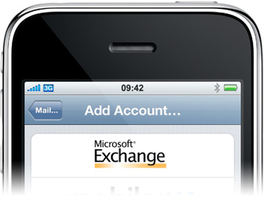Microsoft Exchange on iPhone