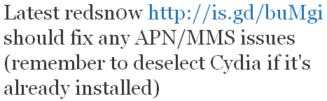 RedSn0w 0.9.5b5-5