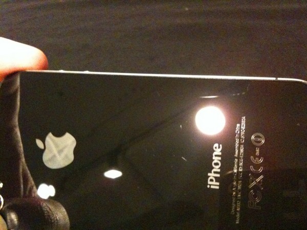 iPhone 4 Screen Scratched iPhone 4 Screen Scratched