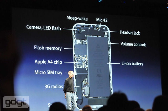 inside iPhone 4