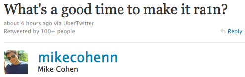 Mike Cohen tweets about a possible jailbreak Mike Cohen tweets about a possible jailbreak