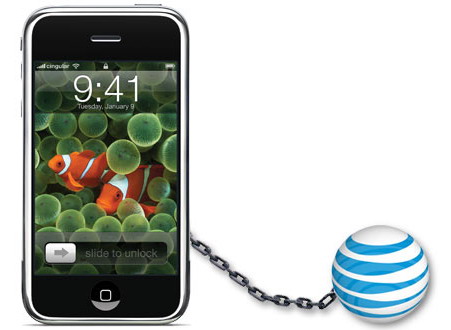 iPhone and AT&T Ball and Chain iPhone and AT&T Ball and Chain