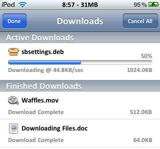 Safari Download Manager