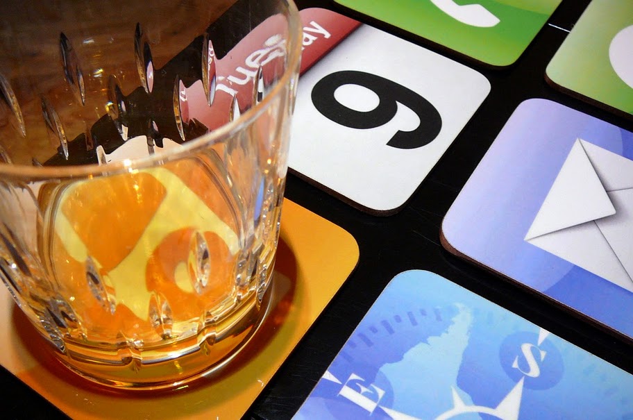 iPhone App Coaster