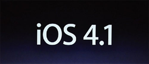 iOS 4.1