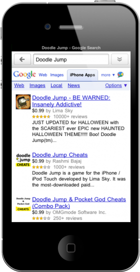 google search by image iphone. You can now search the App Store through Google search on the iPhone.