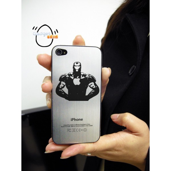 iphone-4-metal-back-cover-w-iron-man-diy-kit