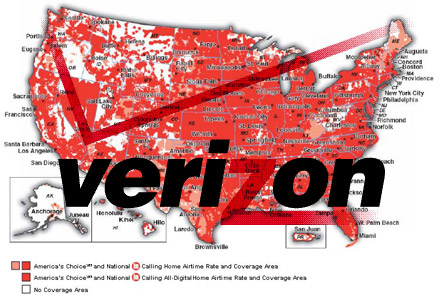 Verizon Coverage Map
