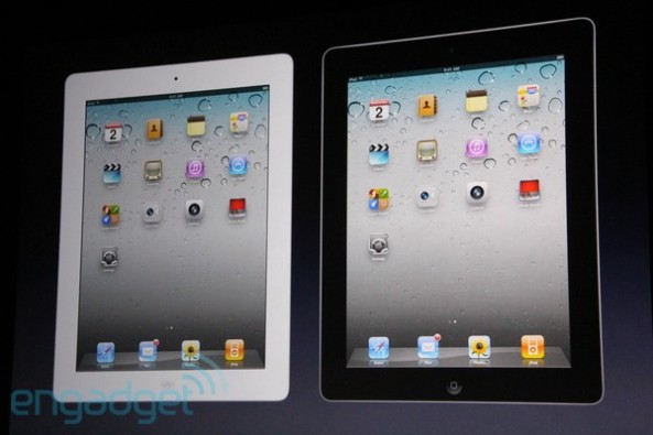 iPad 2 black and white