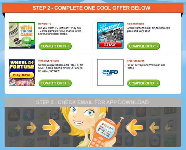Complete Offers in OfferedApp