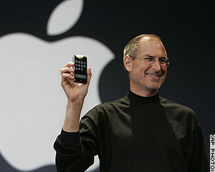 Steve Jobs and his iPhone