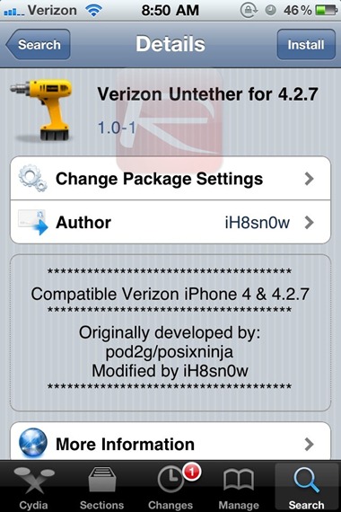 Verizon untether 4.2.7
