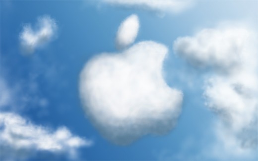 cloudy apple