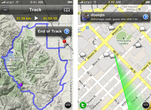 Maps+ Screens 2