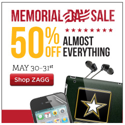 Zagg Memorial Day Sale