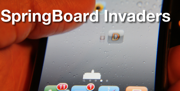 SpringBoard Invaders Top