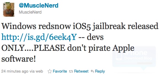 iOS 5 RedSn0w Jailbreak Windows