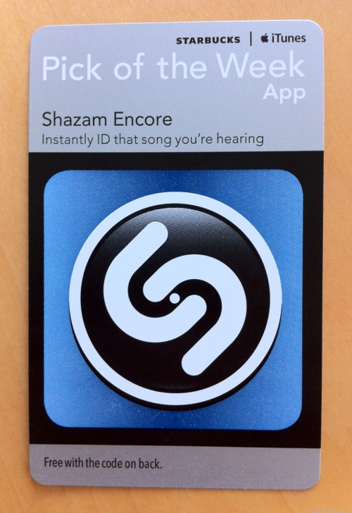 StarBucksShazam