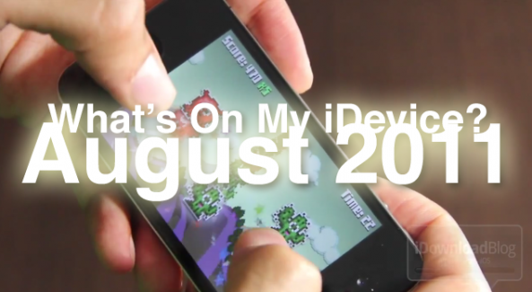 What's on my iDevice August 2011