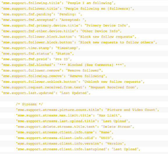 find my friends code