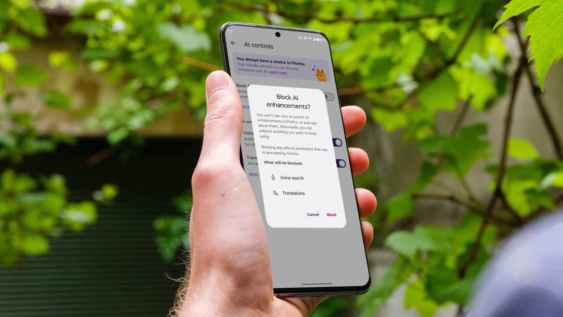 photo of How to turn off AI features in Firefox on iOS and computer image