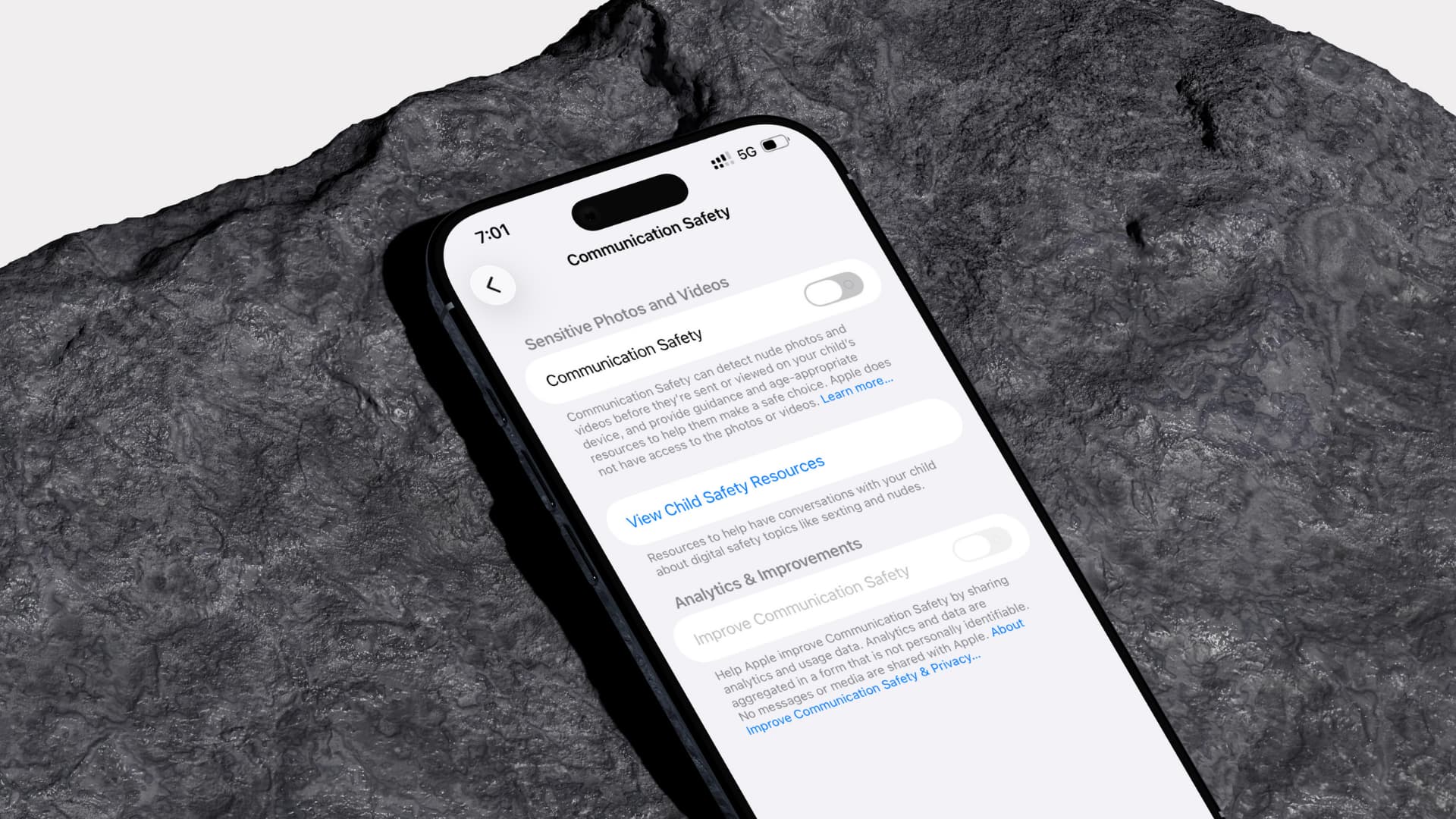 How to turn off Communication Safety for Apple devices