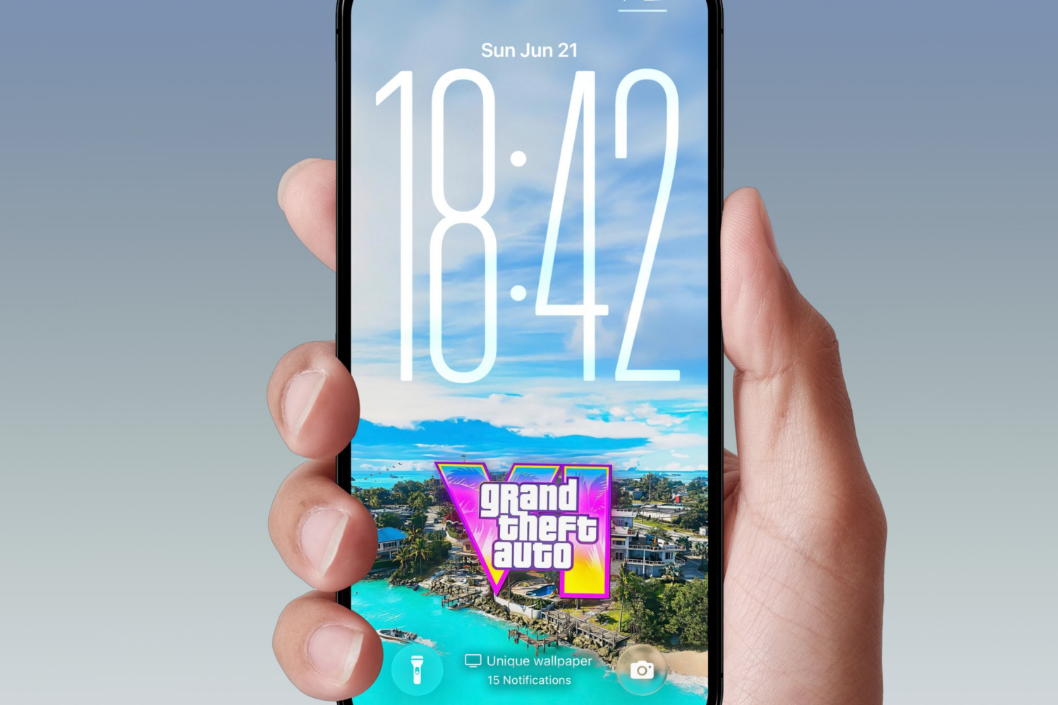 GTA VI iPhone and desktop wallpapers pack