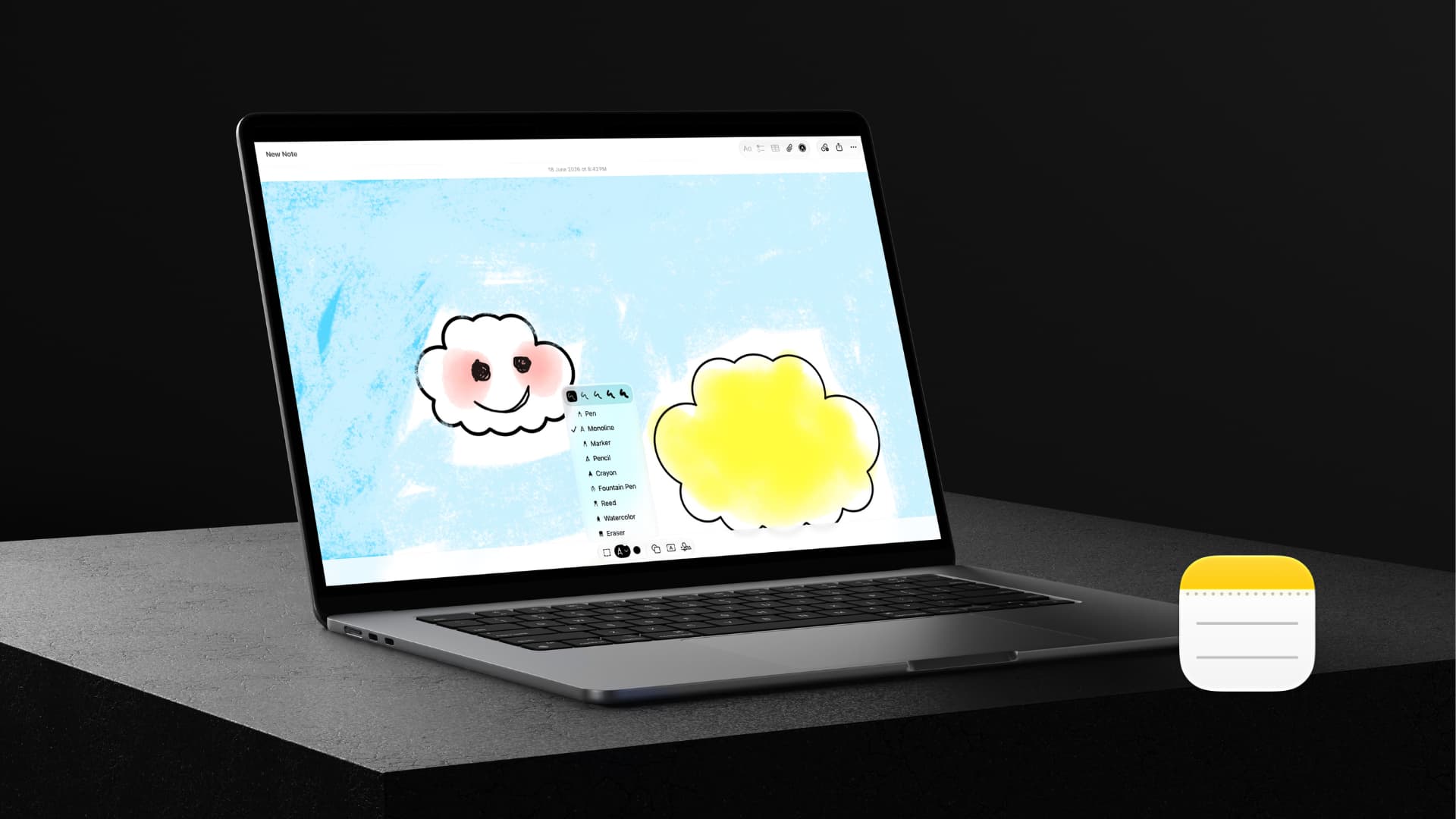 photo of How to draw in Notes on Mac in macOS 27 image