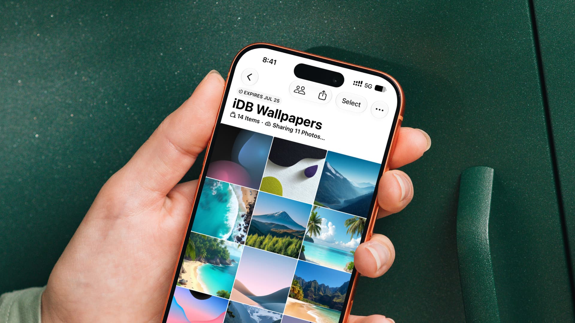 How to create temporary shared iCloud album in iOS 27