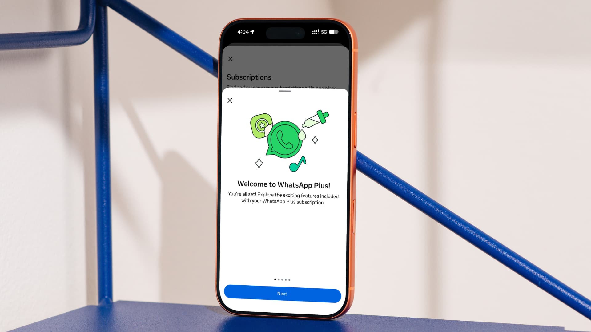 How to subscribe to WhatsApp Plus on iPhone or Android