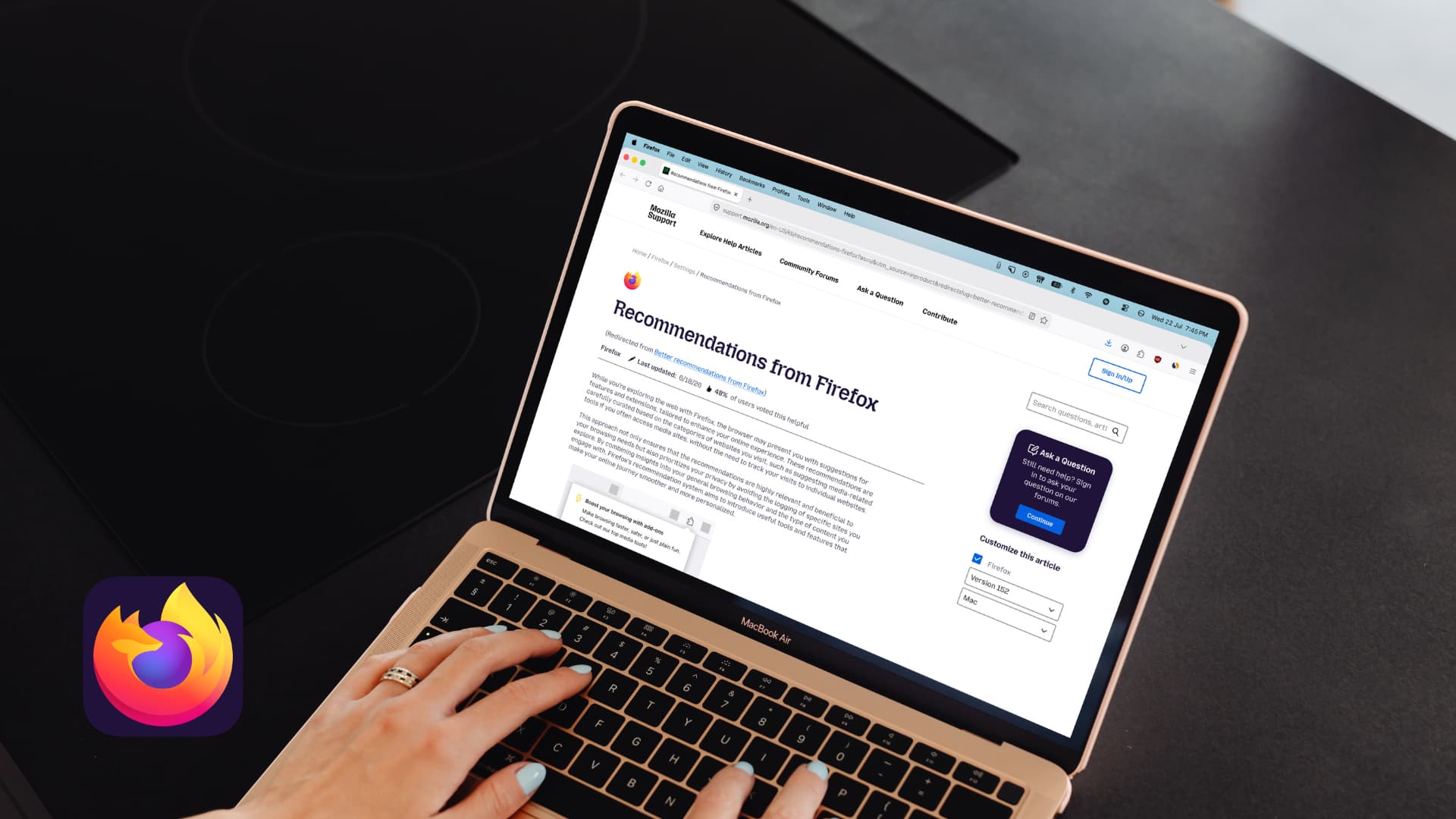 How to stop Firefox from showing recommendation popups