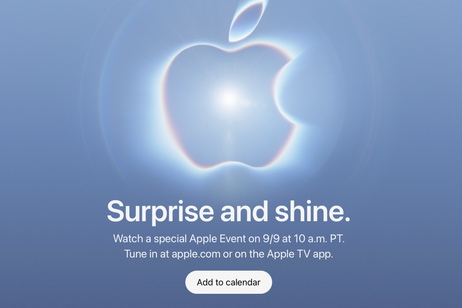photo of Apple ‘Surprise and Shine’ event wallpaper for iPhone and Mac image