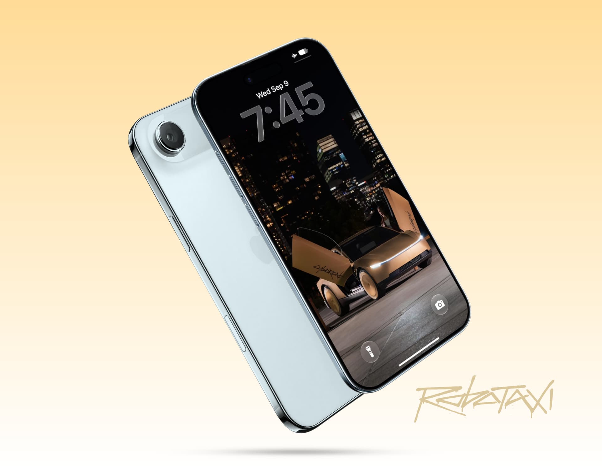 photo of Tesla Cybercab wallpapers for phone and computer image