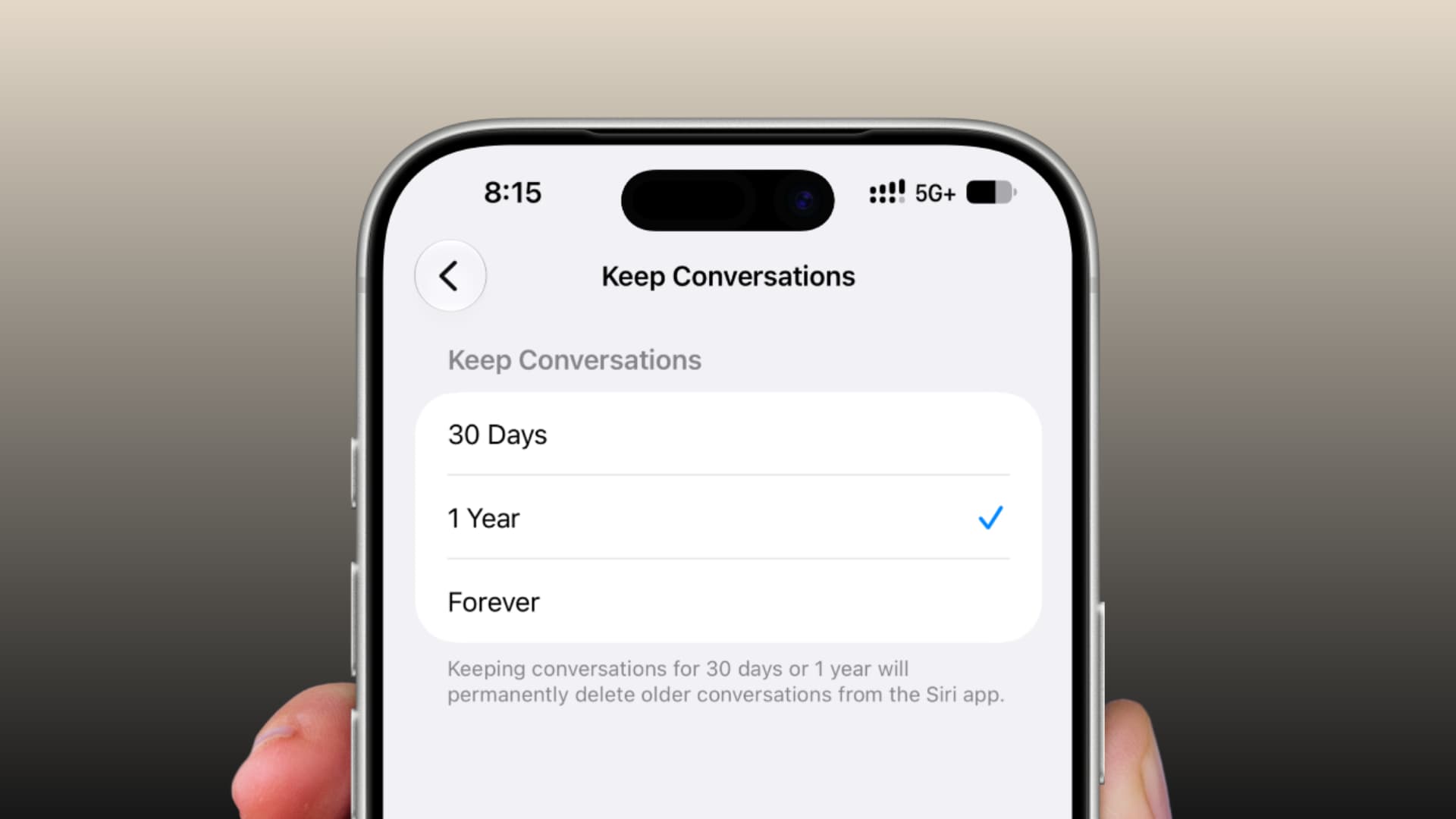 photo of How to stop Siri AI from keeping your conversations forever image