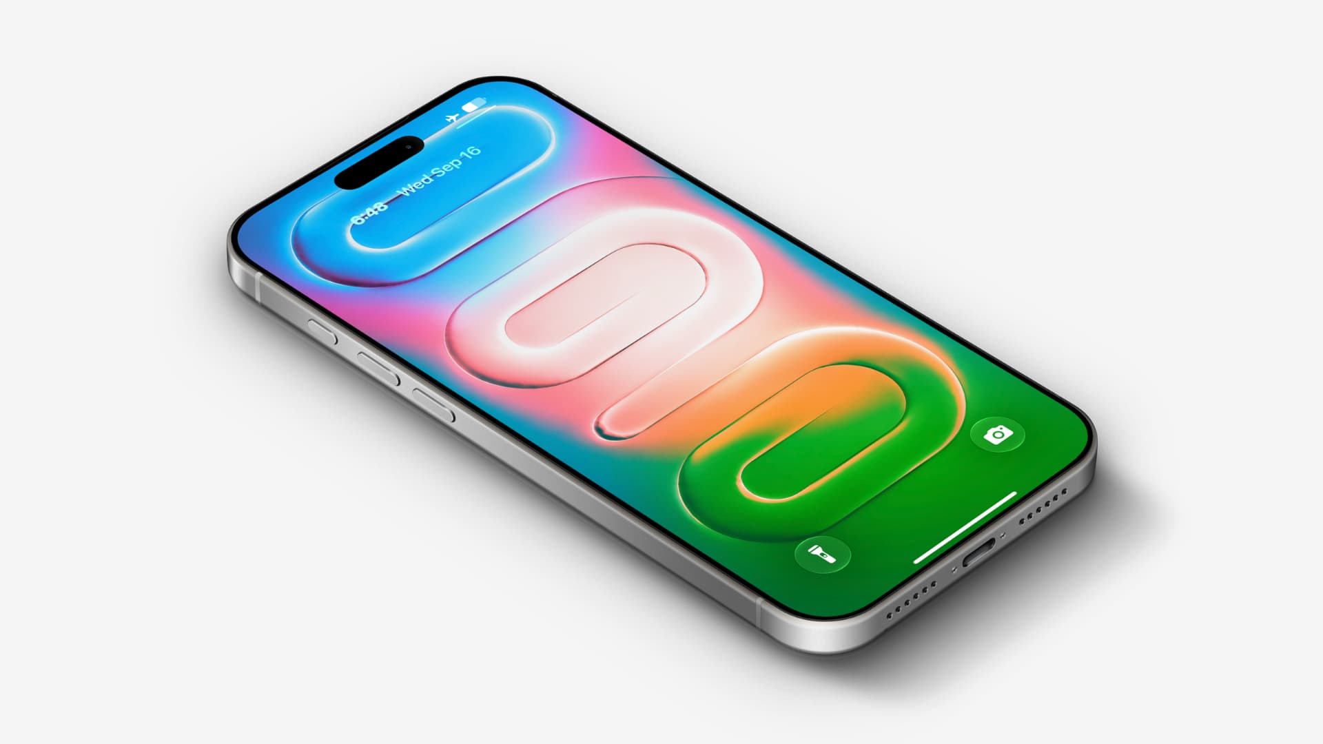 Colorful loop language wallpapers for iPhone and Android