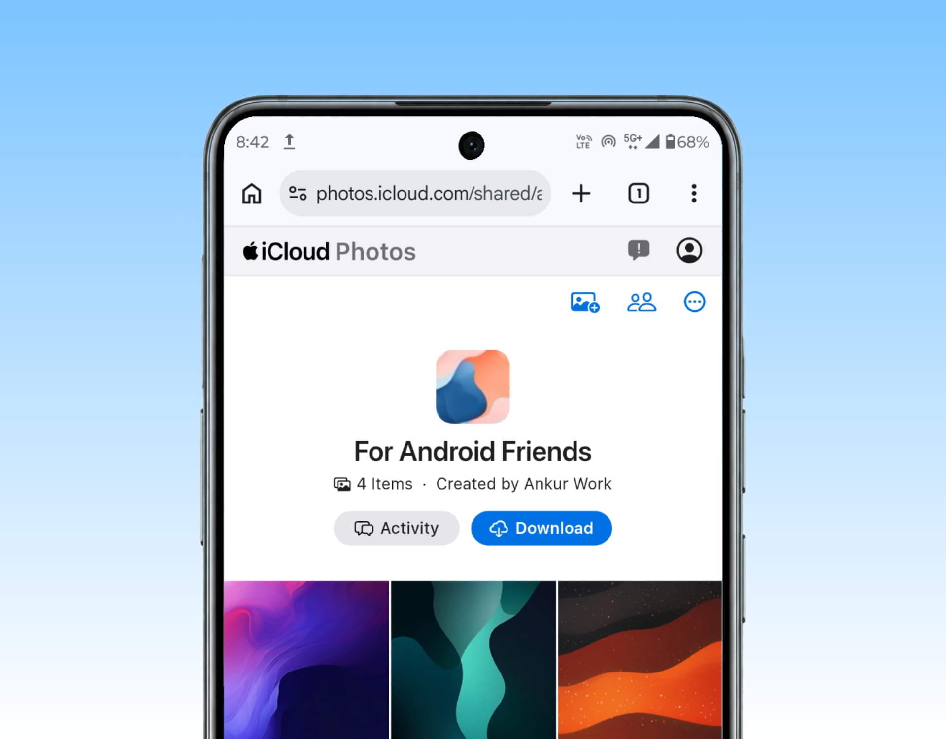 How to add photos & videos to iCloud shared album from…
