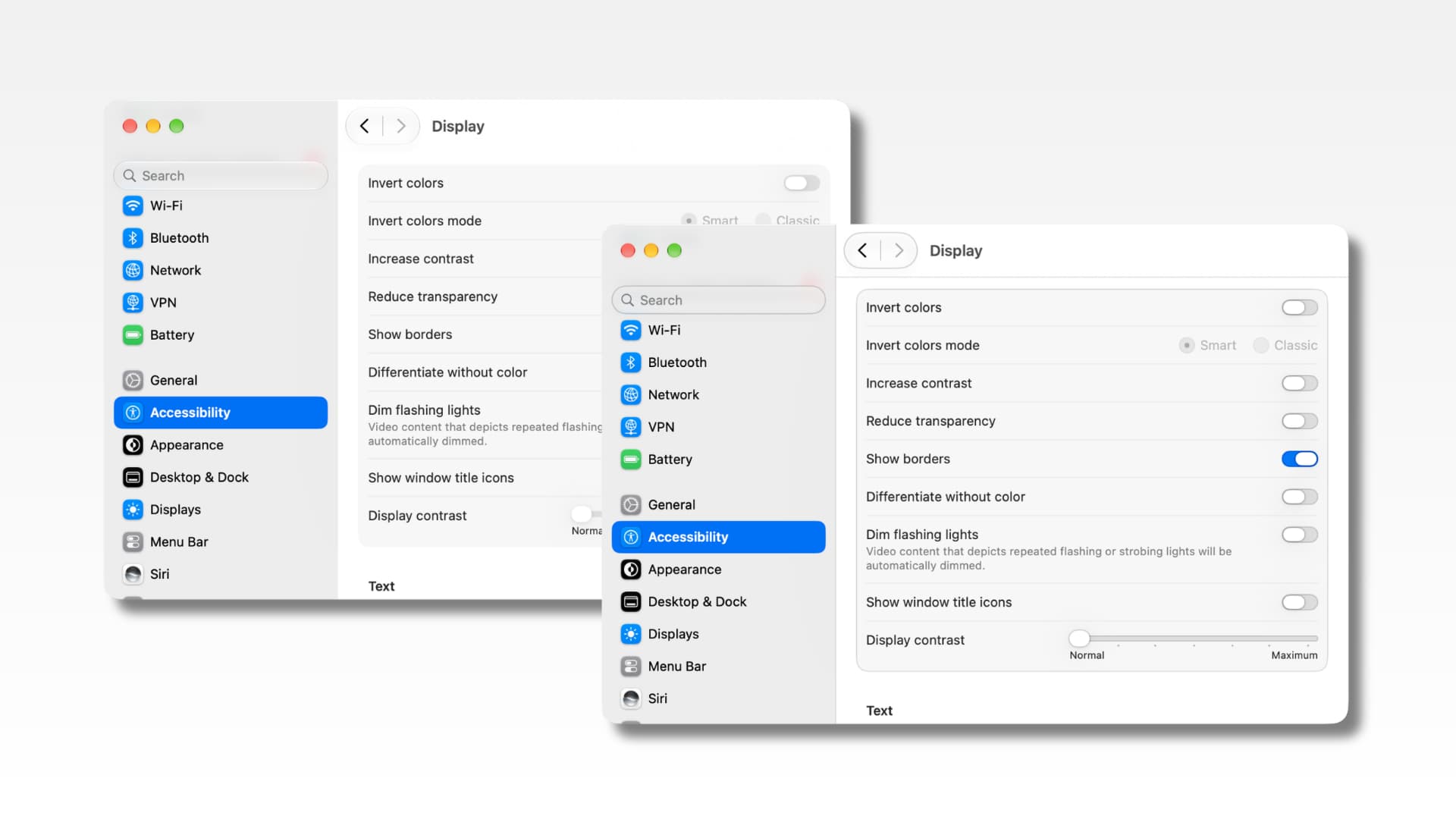 How to add borders around system elements on iPhone, iPad,…