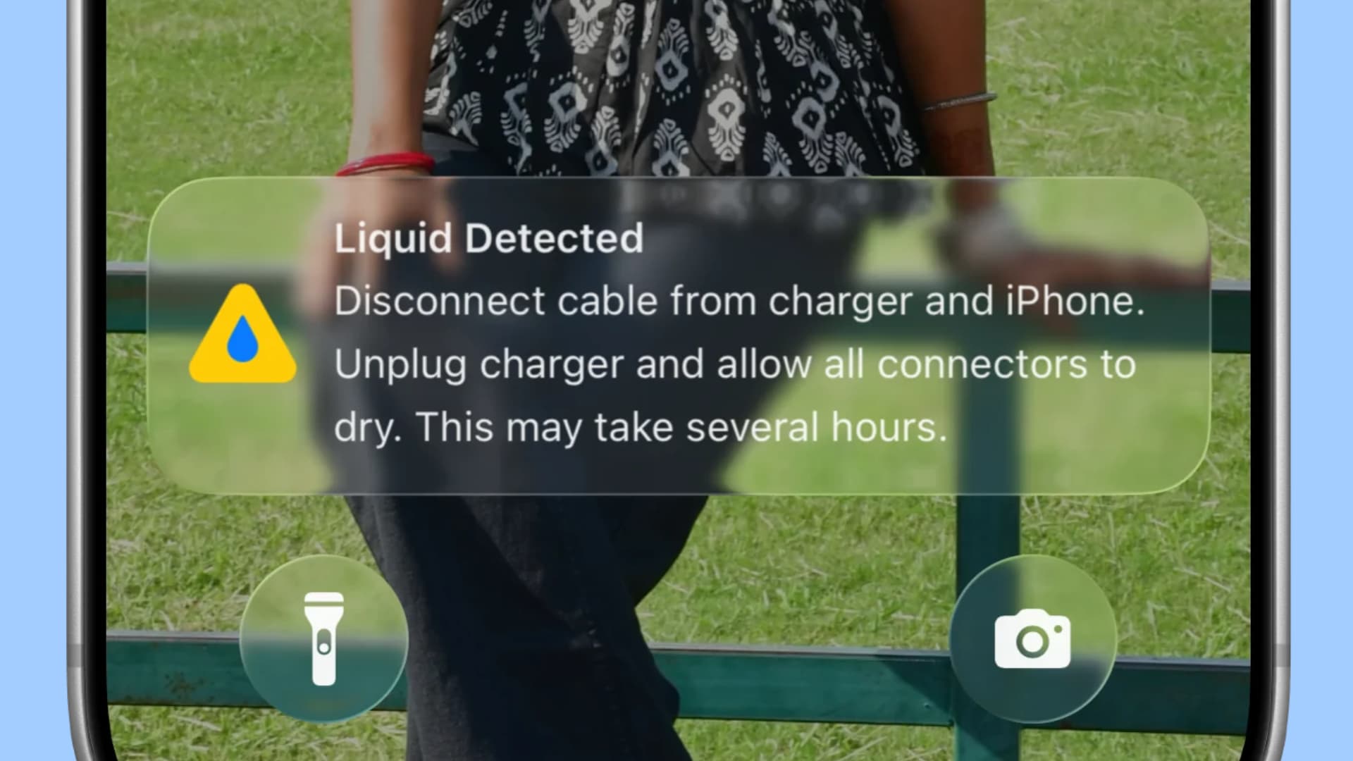 Fix Liquid Detected in iPhone charge port issue