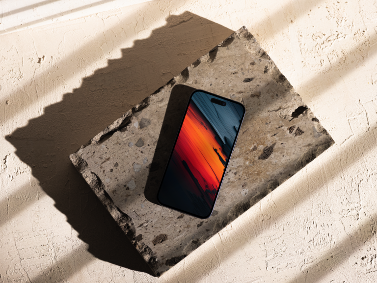 “Vivid Friction” texture wallpaper for iPhone